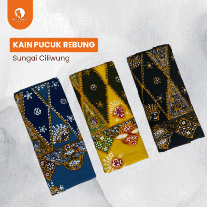 Kain Pucuk Rebung Sungai Ciliwung