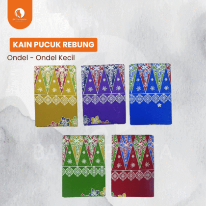 Kain Pucuk Rebung Ondel - Ondel Kecil