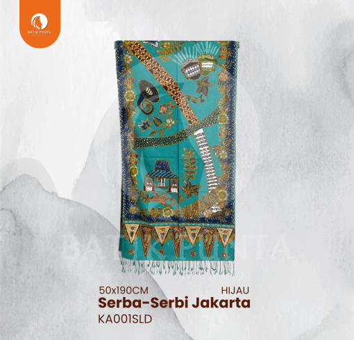 Kain Selendang Serba-Serbi Jakarta - Image 2